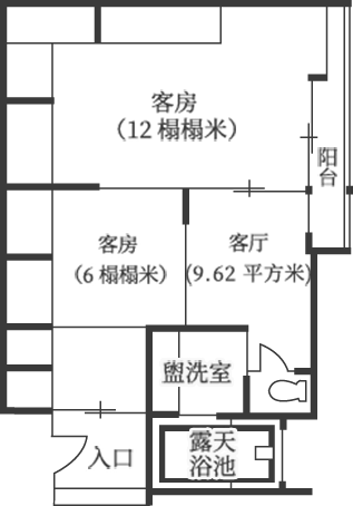 floor plan: 蓬莱
