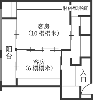 floor plan: 日式高级房