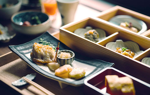 写真：朝食（和食）