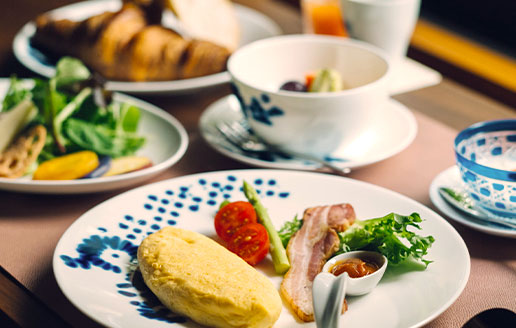 写真：朝食（洋食）
