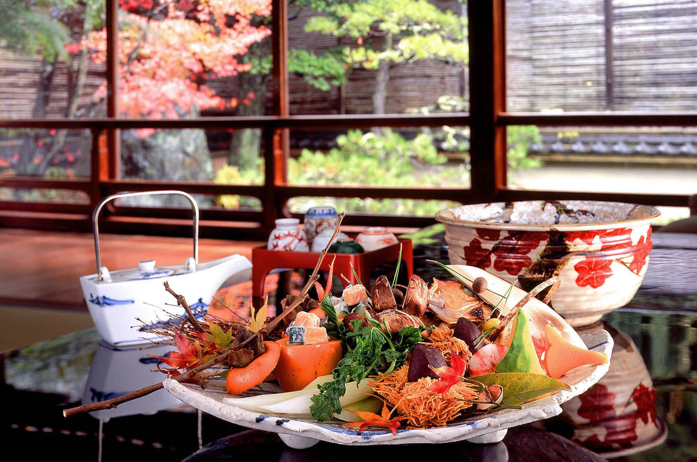 写真：秋の料理一例