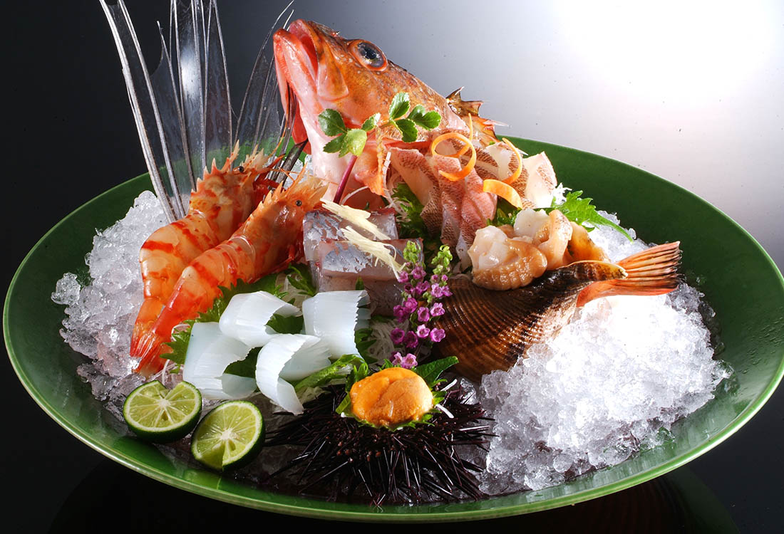 写真：日本海の魚介