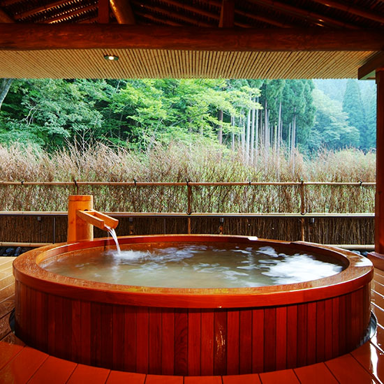 Photo: Private Spa in the Forest