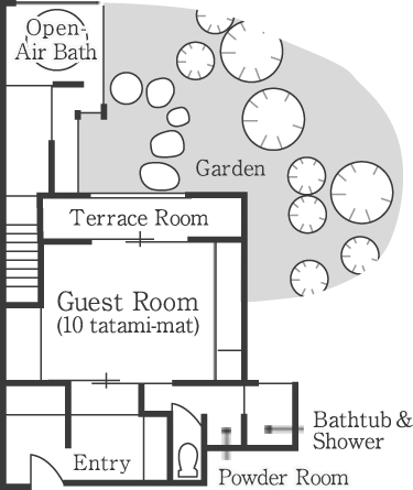 floor plan: Asuka Room