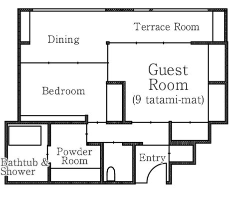 floor plan: Yamabuki Room