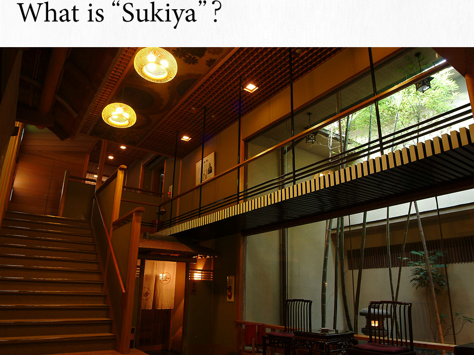 What is “sukiya”?