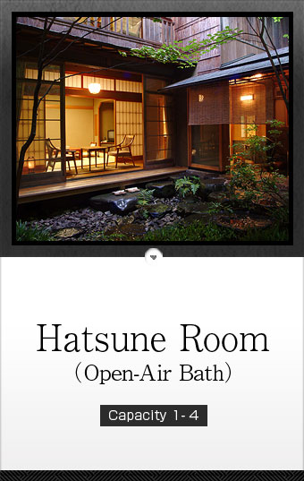 Hatsune Room (with open-air bath)