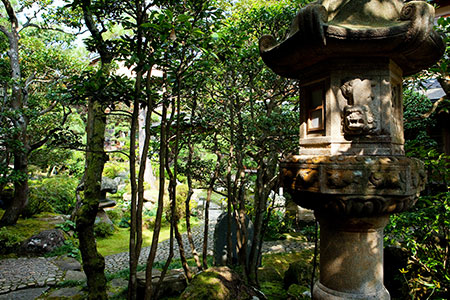 写真：日本庭園
