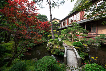 写真：日本庭園