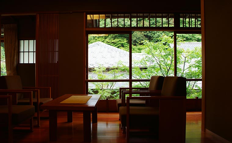 写真：平田館の客室