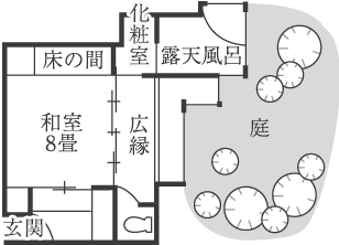間取り図：初音
