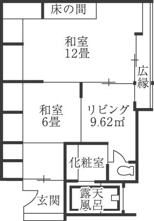 間取り図：蓬莱