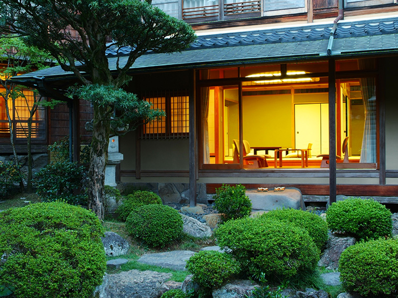 写真：和室二間