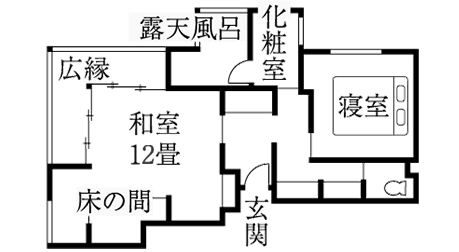 間取り図：雲居