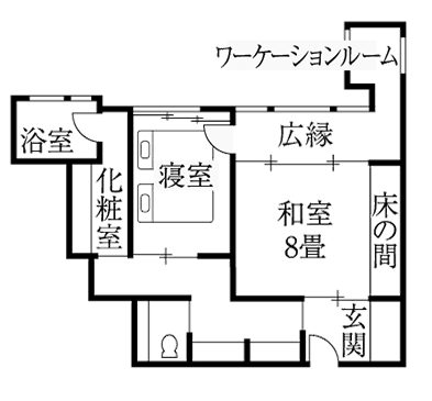 間取り図：若草・羽衣