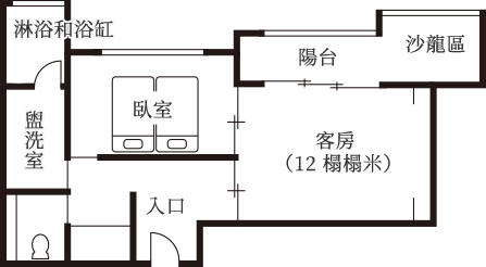floor plan: 銀扇