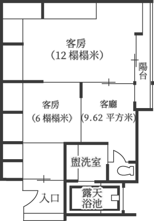 floor plan: 蓬萊