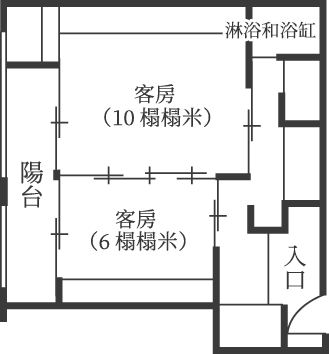 floor plan: 日式高級房