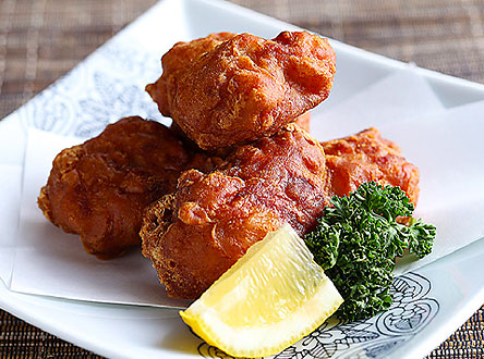鍋鶏唐揚げ