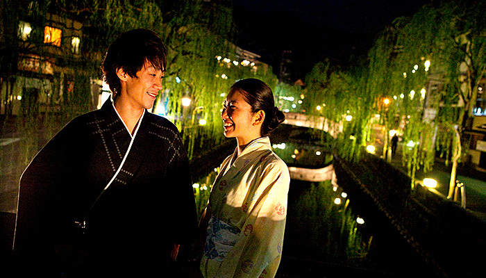 浴衣で散策する外湯めぐり